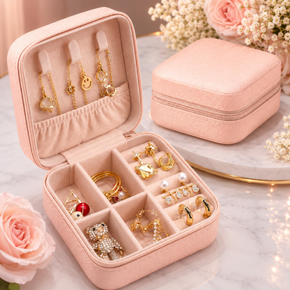 Small Travel Jewellery Box