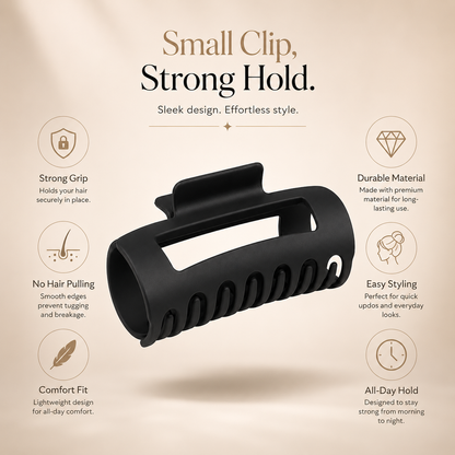 Soft Cloud Hair Claw Clips
