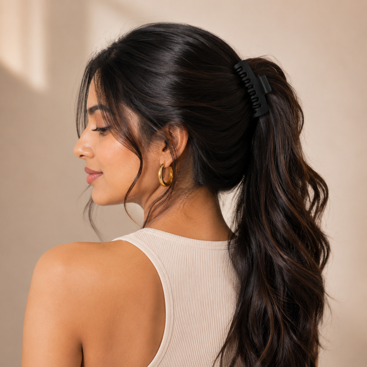 Soft Cloud Hair Claw Clips