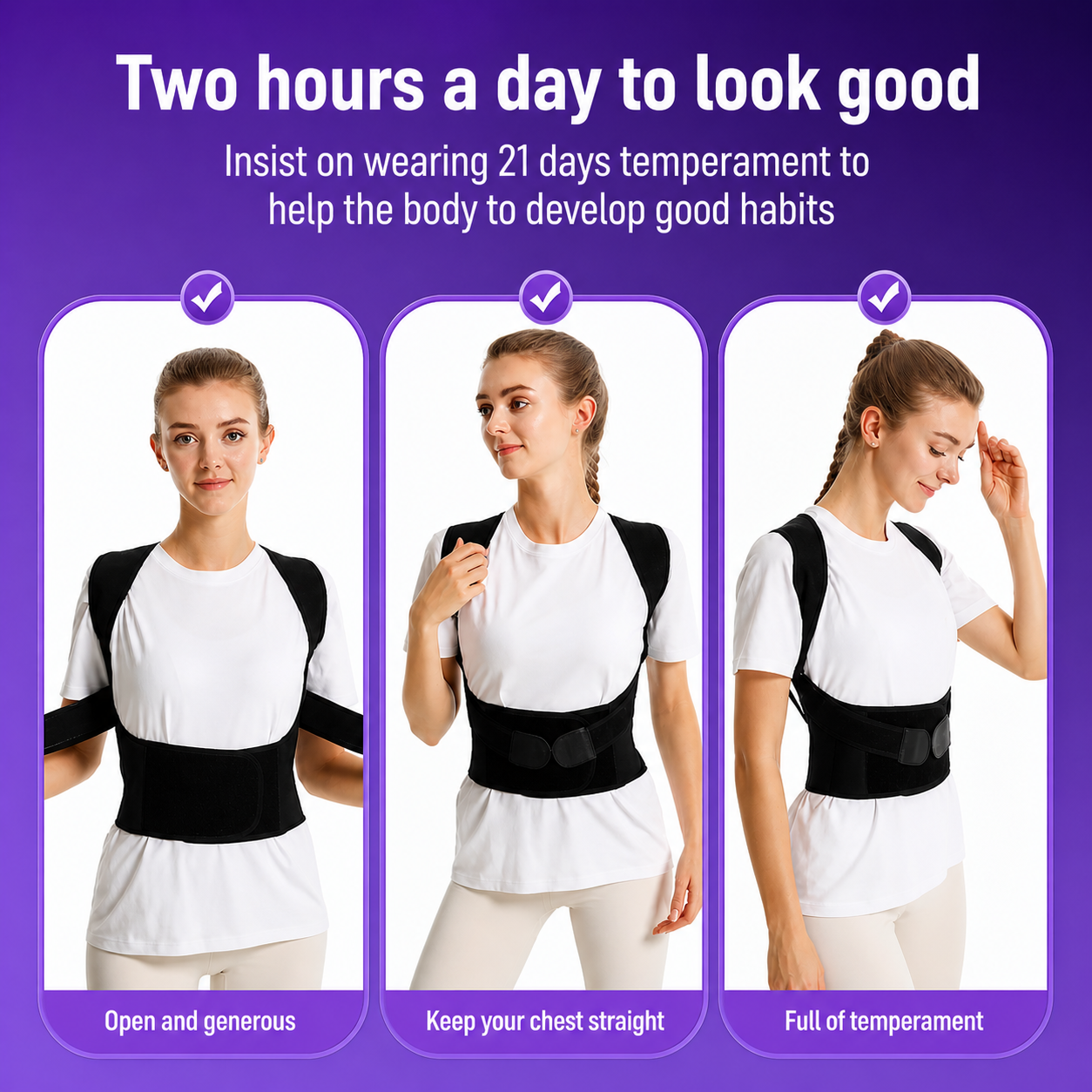 Posture Corrector Shoulder Belt