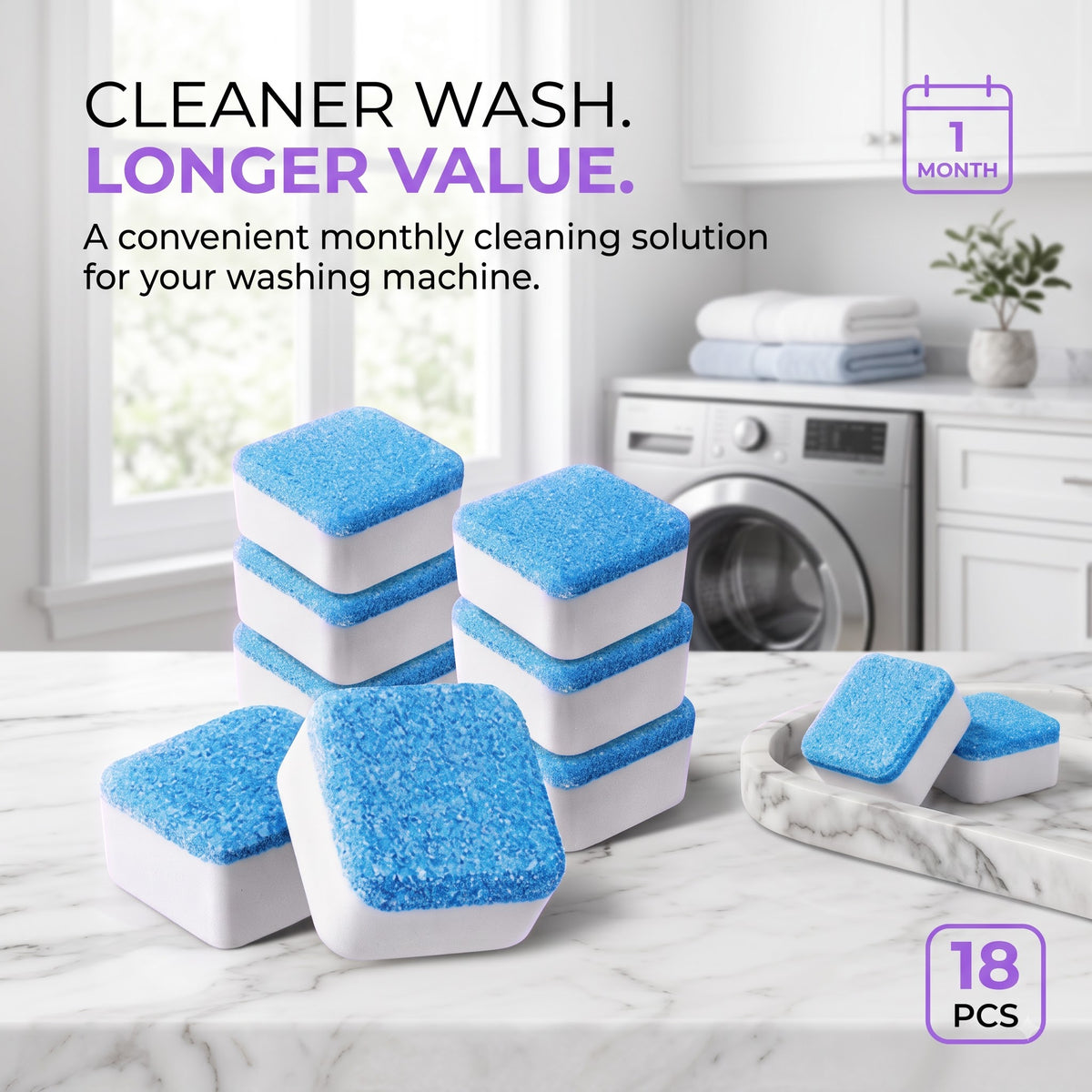 Washing Machine Cleaner Tablets
