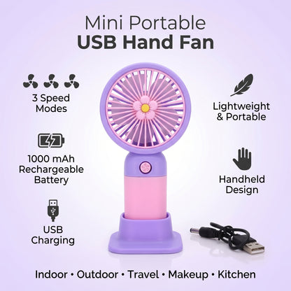 Mini Portable Usb Hand Fan