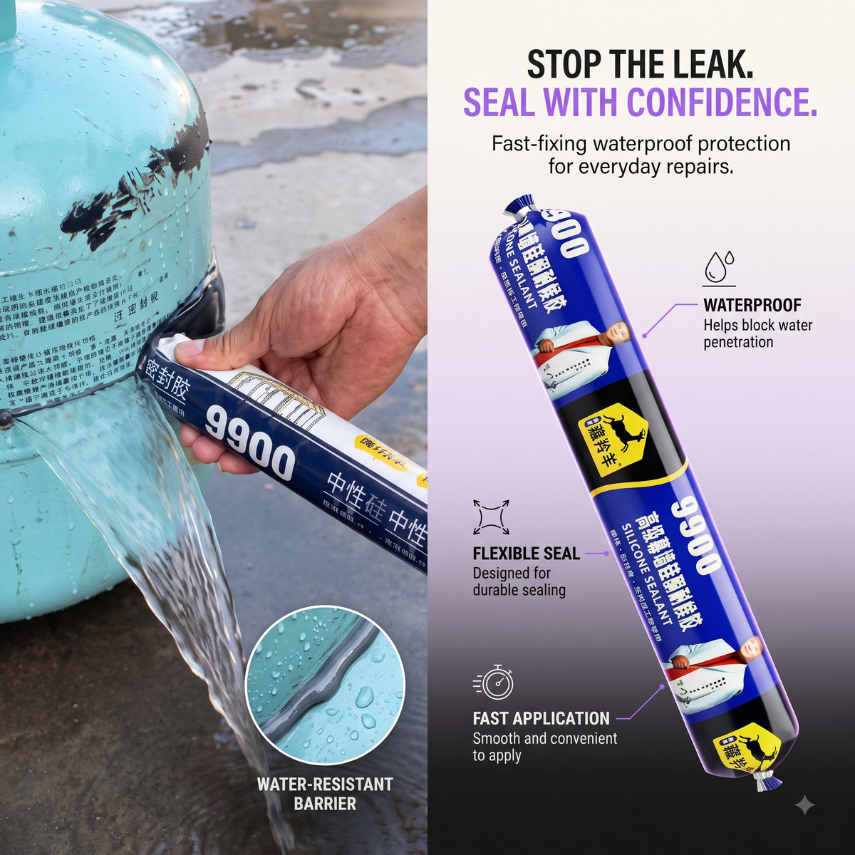 Waterproof Roof Repair Adhesive